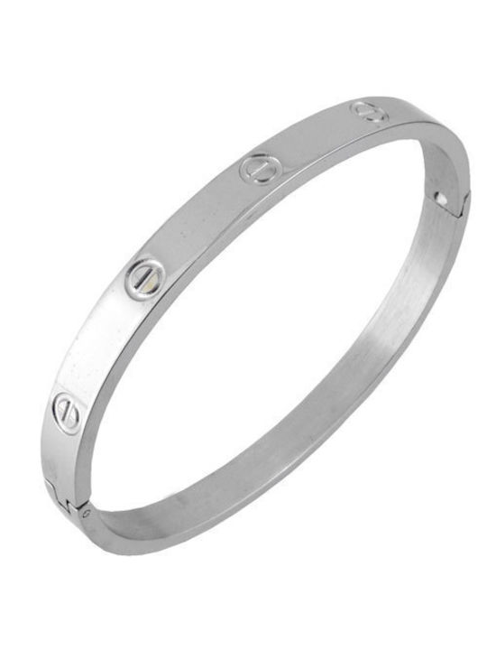 Damen Armband Handschellen aus Stahl