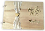 Ξύλινο Wedding Wish Book