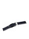 New Era Lederriemen Blau 22mm