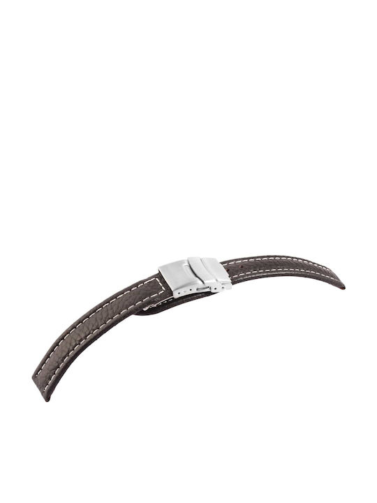 New Era Leather Strap Brown 22mm