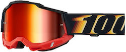 100% Motocross-Schutzbrille