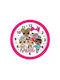 Disney Παιδικό Ρολόι Τοίχου Lol Pink 25εκ.
