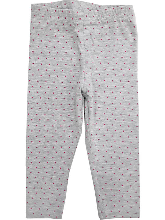 Παιδικό Κολάν Μακρύ Grey Pink