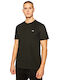 Lacoste Crew Neck T-shirt Bărbătesc cu Mânecă Scurtă Negru