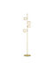 Ideal Lux Perlage Φωτιστικό Δαπέδου Υ164xΜ32εκ. με Ντουί για Λαμπτήρα G9 Πορτοκαλί