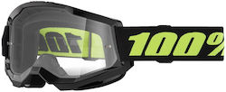 100% Ochelari de motocross Strata 2