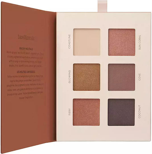 bareMinerals Mineralist Палитра със Сенки за Очи в Твърда Форма Warmth 7.8гр