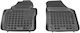 Sahler Front Mats 2pcs Tray Type for Volkswagen Caddy 2004+ Black