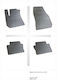 Refref Set of Front and Rear Mats 4pcs Tray Type for Opel Zafira 2005-2012 Black