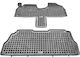 Sahler Trunk Mat Tray Type for Peugeot 806 Fiat Ulysse Citroen Evasion Lancia Zeta 1994-2001 Black