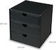 Osco Desktop Drawer 17x17x18.2cm Negru