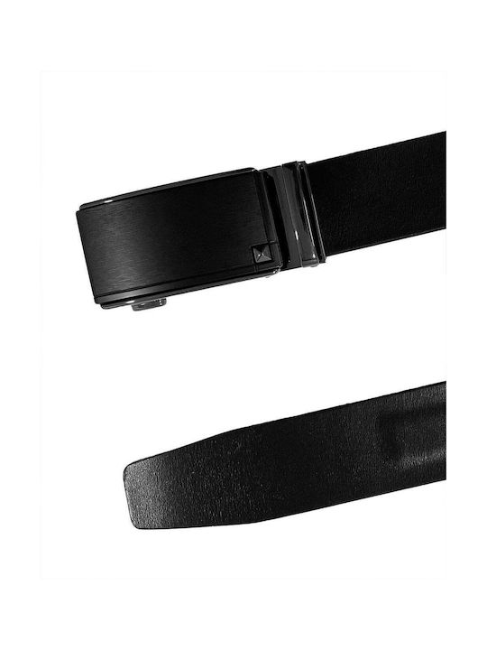 Ustyle Men's Leather Belt Black