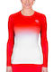 Bidi Badu W1330001-RDWH Women's Tennis Blouse Red