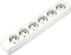 Steckdosenleiste 6 Positionen ohne Kabel