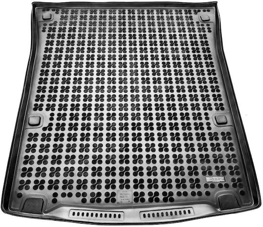 Sahler Trunk Mat Tray Type for Volkswagen Caddy 2007 Black
