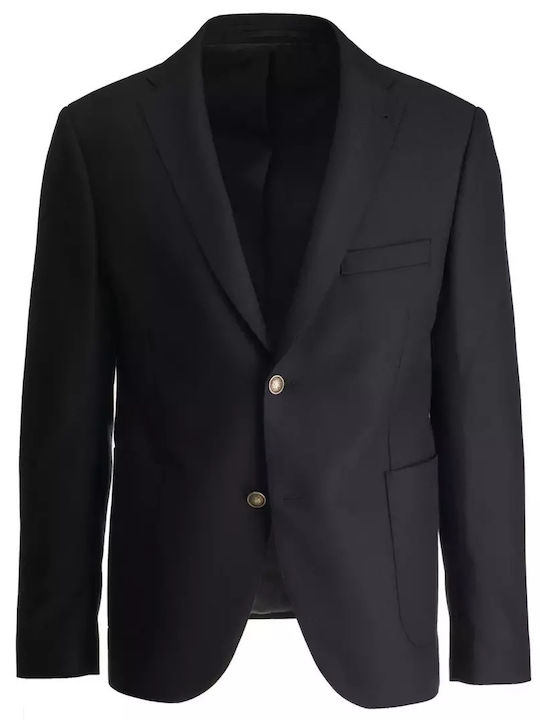 Giancarlo Sarto Men's Suit Jacket Slim Fit Black