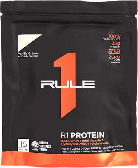 Rule1 R1 Protein Molke mit Geschmack Vanilla Cream 450gr