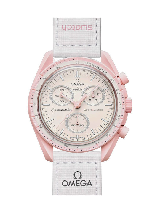 Swatch Moonswatch Mission Ανδρικό Ρολόι Μπαταρί...