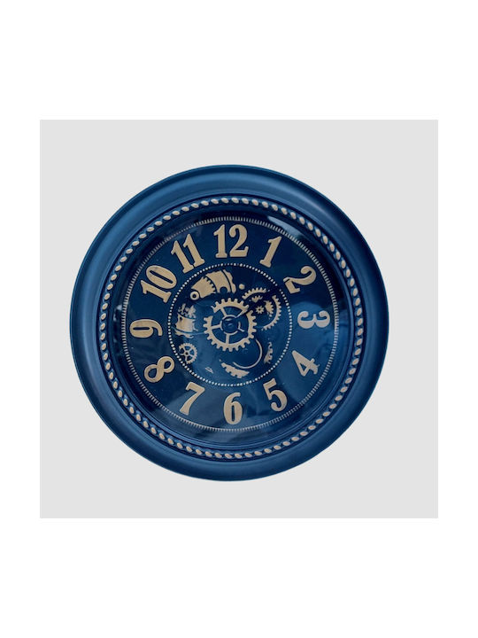 Antique Wall Clock Gold Ø40cm