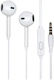 PZX 1551 Earbuds Handsfree με Βύσμα 3.5mm Λευκό