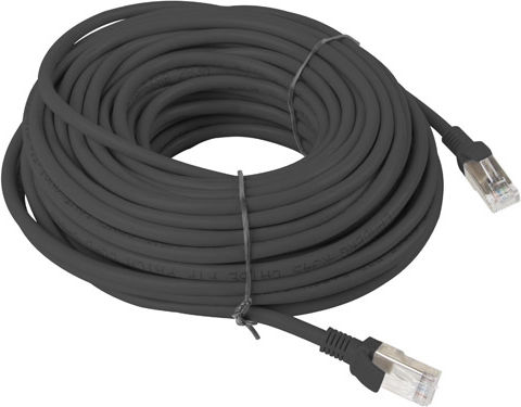 Lanberg U/UTP Cat.6 (Gigabit) Network Cable Ethernet Without Terminated 20m Black