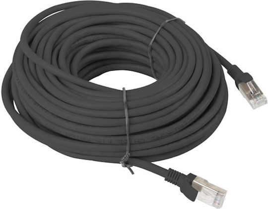 Lanberg U/UTP Cat.6 (Gigabit) Cablu De Rețea Ethernet Fără Conectori 20m Negru