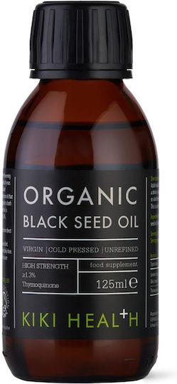 Kiki Health Organic Black Seed Oil Βιολογικό Λάδι 125ml