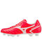 Mizuno Monarcida Neo II Select MD FG Χαμηλά Ποδοσφαιρικά Παπούτσια με Τάπες Κόκκινα
