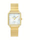 Gocomma Women's Watch with Gold Metal Bracelet