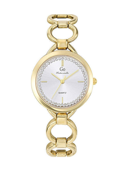 Gocomma Women's Watch with Gold Metal Bracelet