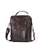 AC Leather Men's Bag Shoulder / Crossbody Brown