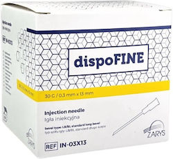 Zarys DispoFINE Μίας Χρήσης Βελόνες 30G 100τμχ