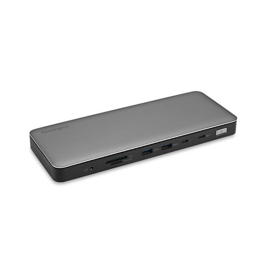 Kensington SD5760T Thunderbolt 4 Docking Station με HDMI 4K PD Ethernet και σύνδεση 2 Οθονών Γκρι