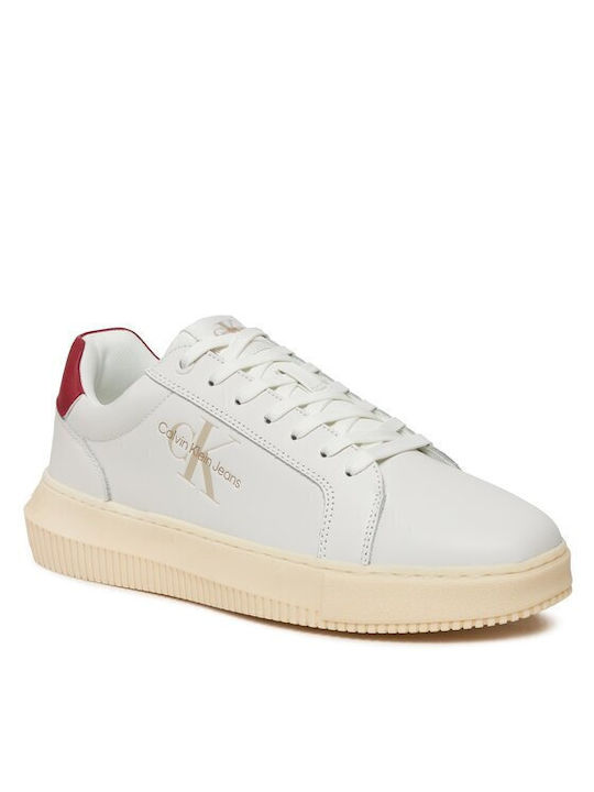 Calvin Klein Ανδρικά Sneakers Λευκά