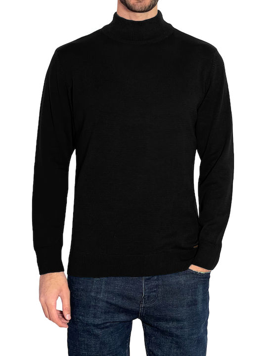 Roy Garage Men's Long Sleeve Sweater BLACK