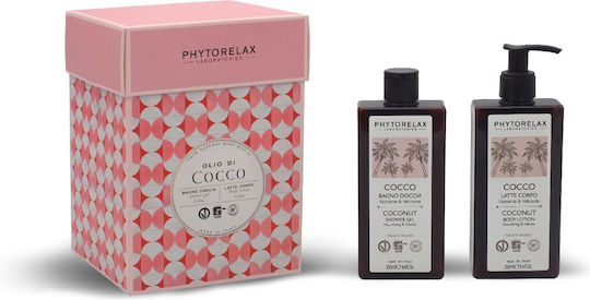 Phytorelax Olio Di Cocco Σετ Περιποίησης για Καθαρισμό Σώματος