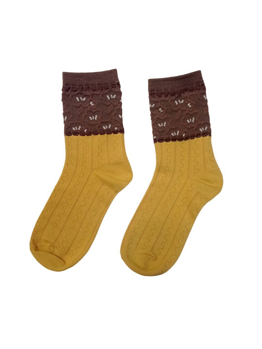 Mdl Women's Socks Brown