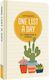 Chronicle Books Listography: One List A Day Notebook with Blank Pages