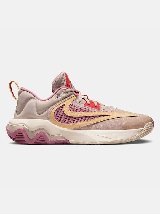 Giannis Immortality 3 Low Basketball Shoes Fossil Stone / Desert Berry / Guava Ice / Celestial Gold