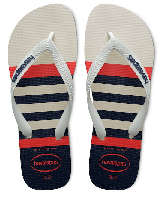 Havaianas Top Nautical Herren Flip Flops Weiße