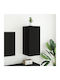 Cabinet Perete cu LED Negru 30.5x35x70cm