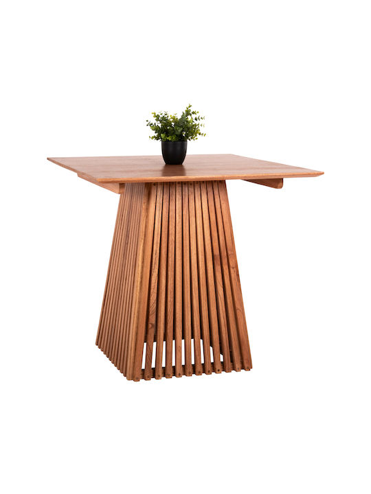 Frantz Square Table Dining Room from Solid Wood MASSIF MINDI 80x80x75cm