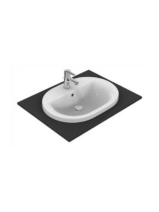 Ideal Standard Drop-In Sink Porcelain W62xD46cm