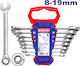 Emtop German Polygon Set with Size from 8mm to 19mm 8pcs