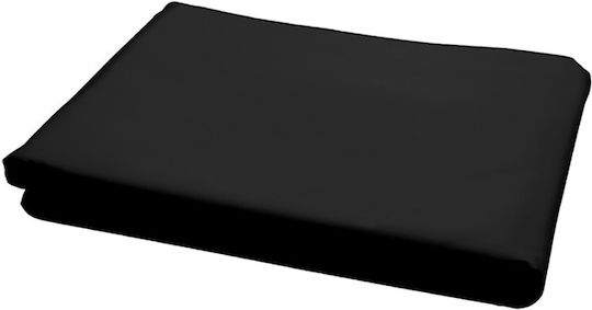 Sunshine Sheet Sets Double with Elastic 150x205+30cm. Cotton Feelings 151 Black 4pcs