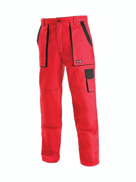 Pallstar Work Trousers Red