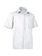 Valento Oporto Short Sleeve Work Shirt White