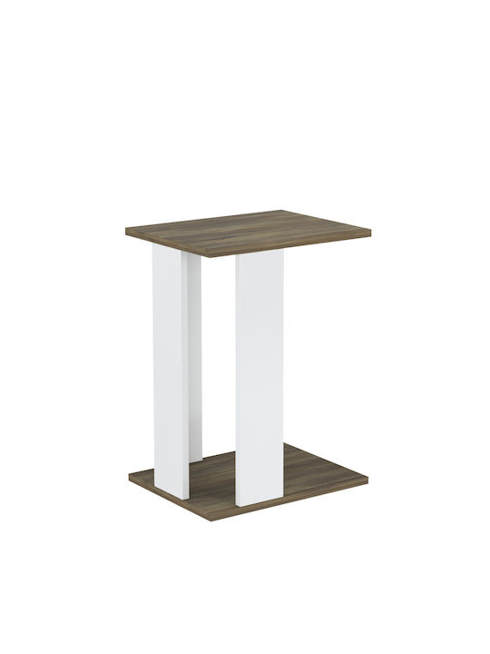 Rectangular Side Table Callaecia White/Cardamom L45xW35xH60cm