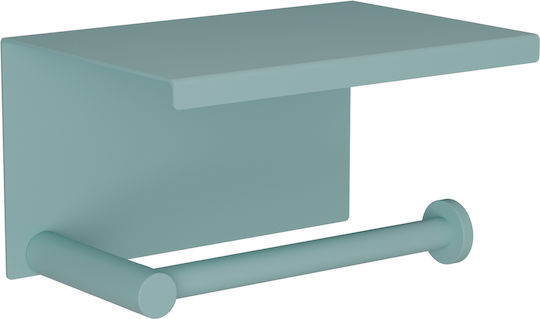 Pam & Co Wandmontiert Papierhalter Metallisch Türkis