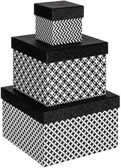 Set Cutii Decorative De hârtie 3buc